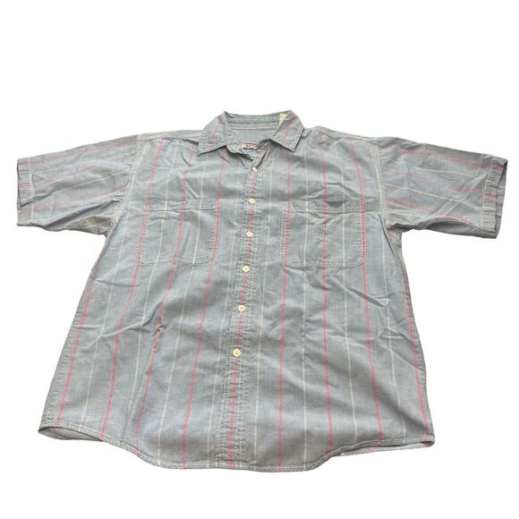 Saturdays Casual Button Down Shirt Men's Size Medium - Picture 1 of 9